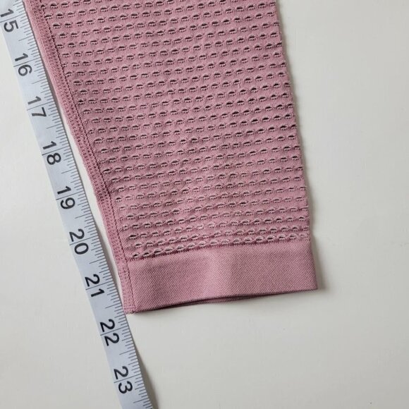 Fabletics x Demi Lovato Crop Leggings Pink S - Picture 10 of 11
